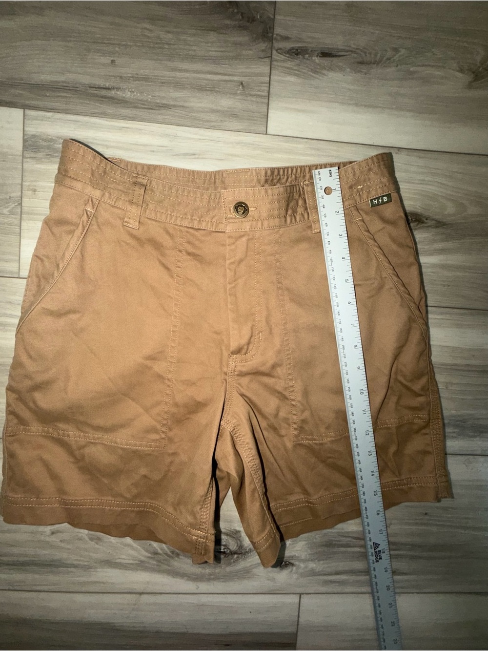 Howler Brothers Men's Tan Flat Front Shorts